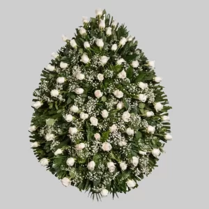 CORONA DE SERVICIO BLANCA
